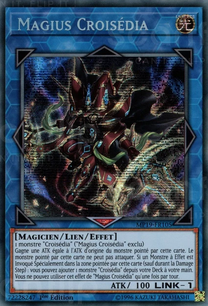 YGO [FR] MP19-FR105 MAGIUS CROISEDIA (PRISMATIC SECRET RARE)