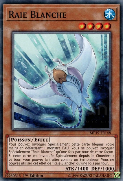 YGO [FR] MP19-FR148 RAIE BLANCHE (COMMUNE)