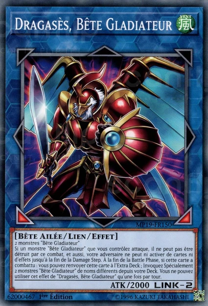 YGO [FR] MP19-FR150 DRAGASES, BETE GLADIATEUR (COMMUNE)