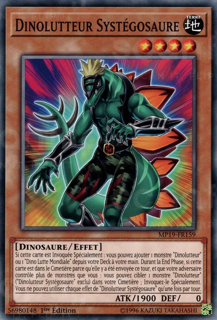 YGO [FR] MP19-FR159 DINOLUTTEUR SYSTEGOSAURE (COMMUNE)