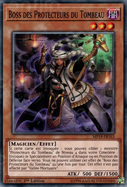 YGO [FR] MP19-FR163 BOSS DES PROTECTEURS DU TOMBEAU (COMMUNE)