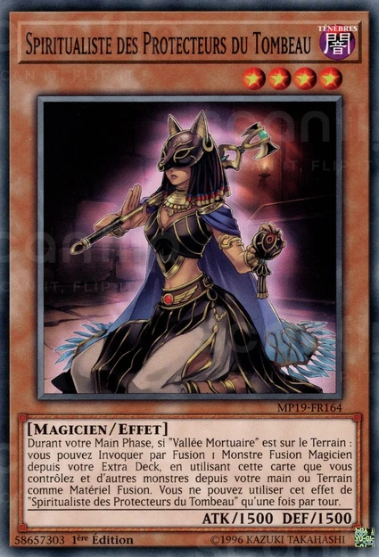 YGO [FR] MP19-FR164 SPIRITUALISTE DES PROTECTEURS DU TOMBEAU (COMMUNE)