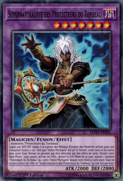 YGO [FR] MP19-FR181 SUPERNATURALISTE DES PROTECTEURS DU TOMBEAU (COMMUNE)
