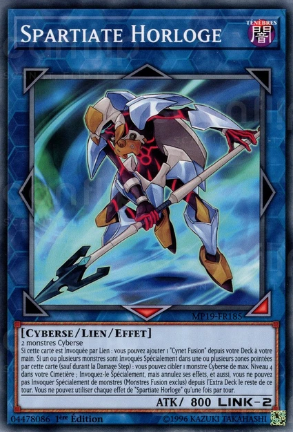 YGO [FR] MP19-FR185 SPARTIATE HORLOGE (COMMUNE)