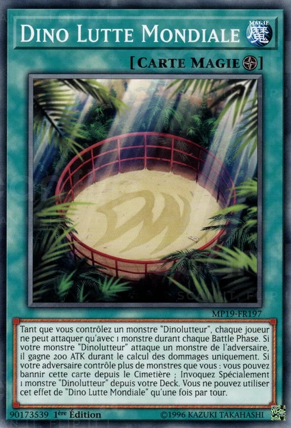 YGO [FR] MP19-FR197 DINO LUTTE MONDIALE (COMMUNE)
