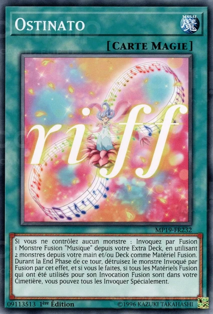 YGO [FR] MP19-FR232 OSTINATO (COMMUNE)