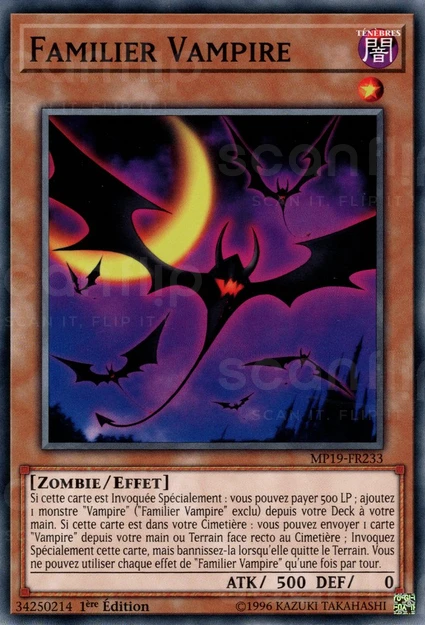 YGO [FR] MP19-FR233 FAMILIER VAMPIRE (COMMUNE)