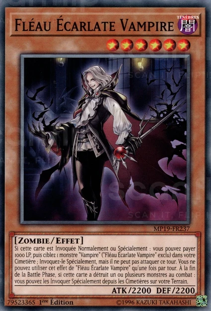 YGO [FR] MP19-FR237 FLEAU &Eacute;CARLATE VAMPIRE (COMMUNE)