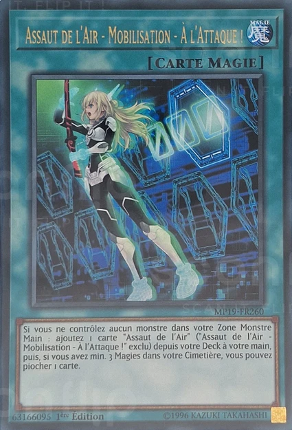 YGO [FR] MP19-FR260 ASSAUT DE L'AIR - MOBILISATION - &Agrave; L'ATTAQUE ! (ULTRA RARE)
