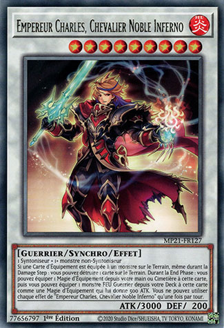 YGO [FR] MP21-FR127 EMPEREUR CHARLES, CHEVALIER NOBLE INFERNO (RARE)