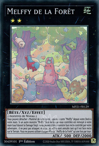 YGO [FR] MP21-FR129 MELFFY DE LA FORET (SUPER RARE)