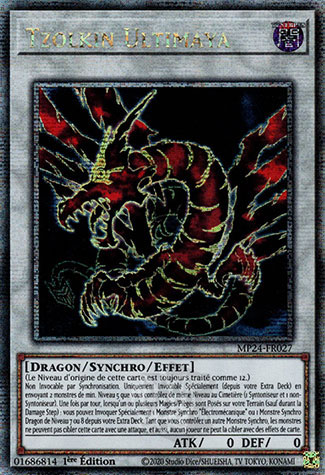 MP24-FR027 TZOLKIN ULTIMAYA (QUARTER CENTURY SECRET RARE) - [FR]