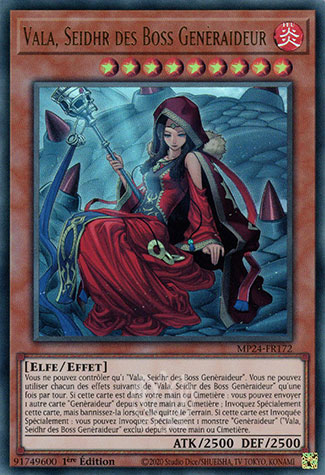 YGO [FR] MP24-FR172 VALA, SEIDHR DES BOSS GENERAIDEUR (ULTRA RARE)