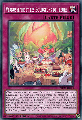 YGO [FR] MP24-FR304 VERNUSYLPHE ET LES BOURGEONS DE FLEURS (COMMUNE)
