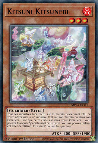 YGO [FR] MP24-FR341 KITSUNI KITSUNEBI (COMMUNE)
