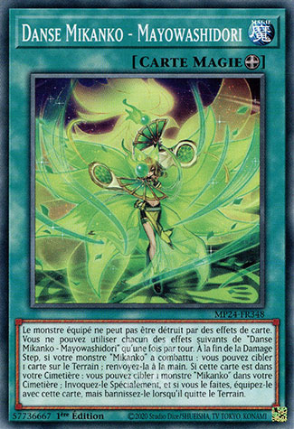 YGO [FR] MP24-FR348 DANSE MIKANKO - MAYOWASHIDORI (COMMUNE)