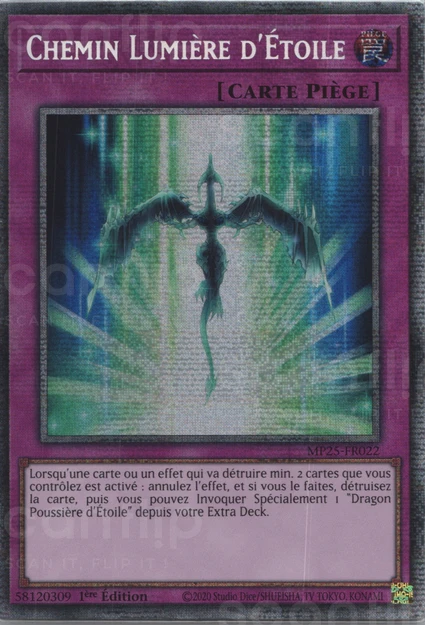 YGO [FR] MP25-FR022 CHEMIN LUMIERE D'&Eacute;TOILE (STARLIGHT RARE)