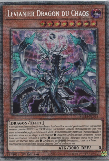 YGO [FR] MP25-FR035 LEVIANIER DRAGON DU CHAOS (STARLIGHT RARE)