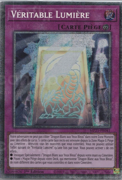 YGO [FR] MP25-FR041 VERITABLE LUMIERE (STARLIGHT RARE)