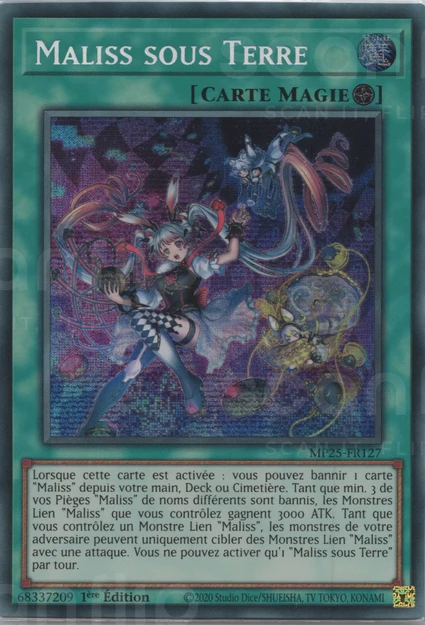 YGO [FR] MP25-FR127 MALISS SOUS TERRE (PRISMATIQUE)
