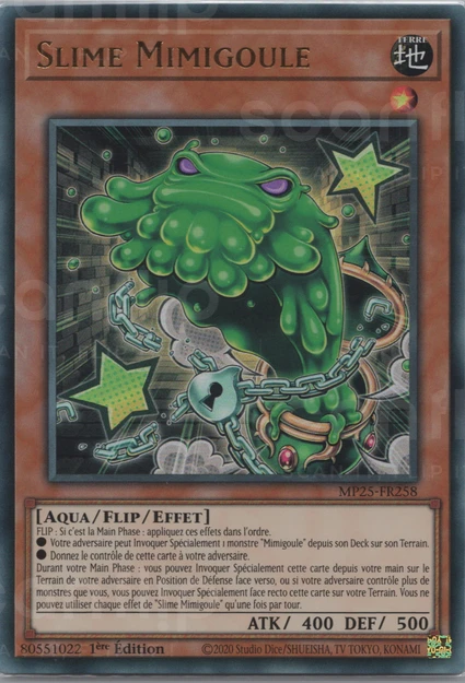 YGO [FR] MP25-FR258 SLIME MIMIGOULE (ULTRA RARE)