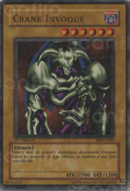 YGO [FR] MRD-F003 (ED1) CRANE INVOQUE (ULTRA RARE)