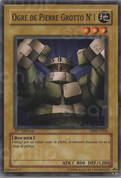 YGO [FR] MRD-F004 (ED1) OGRE DE PIERRE GROTTO N&deg;1 (COMMUNE)
