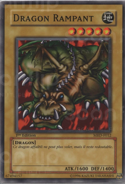 YGO [FR] MRD-F012 (ED1) DRAGON RAMPANT (COMMUNE)