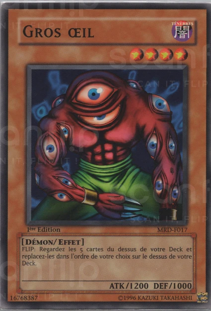 YGO [FR] MRD-F017 (ED1) GROS OEIL (COMMUNE)