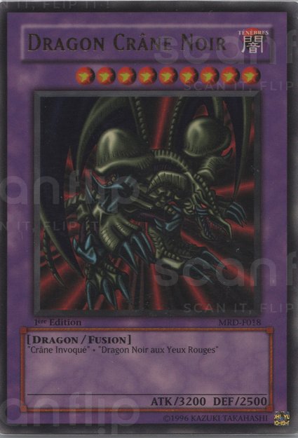 YGO [FR] MRD-F018 (ED1) DRAGON CRANE NOIR (ULTRA RARE)