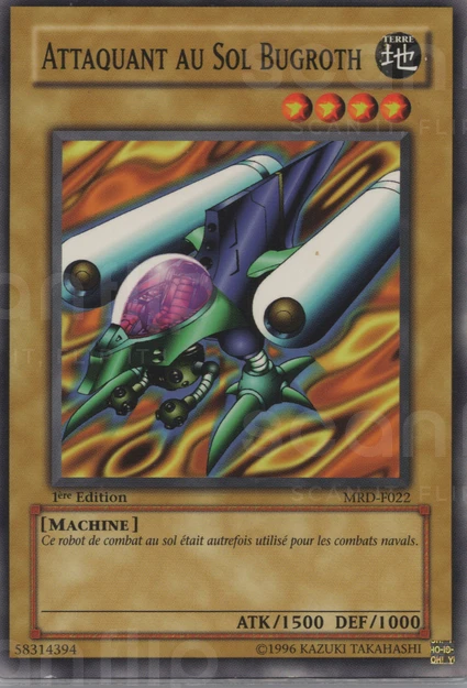 YGO [FR] MRD-F022 (ED1) ATTAQUANT AU SOL BUGROTH (COMMUNE)