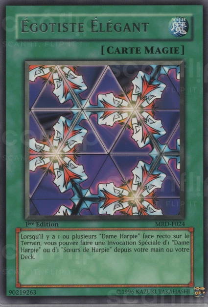 YGO [FR] MRD-F024 (ED1) &Eacute;GOTISTE &Eacute;LEGANT (RARE)