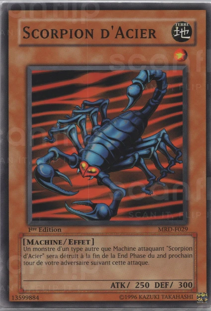YGO [FR] MRD-F029 (ED1) SCORPION D'ACIER (COMMUNE)
