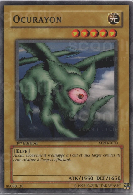YGO [FR] MRD-F030 (ED1) OCURAYON (COMMUNE)