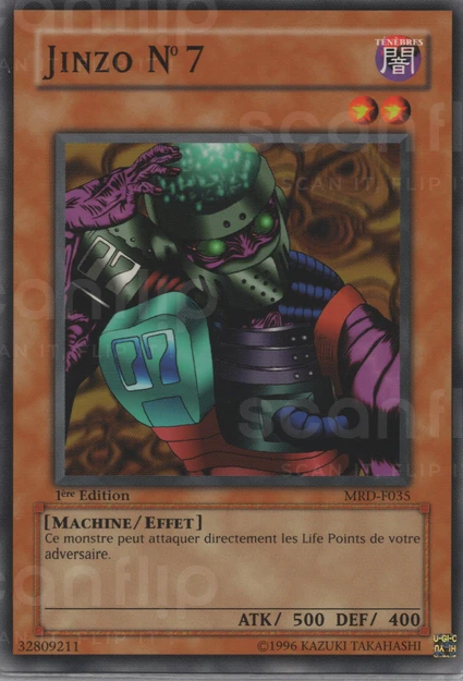 YGO [FR] MRD-F035 (ED1) JINZO N&deg;7 (COMMUNE)