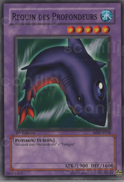 YGO [FR] MRD-F038 (ED1) ANCIENNEMENT: REQUIN DES PROFONDEURS (COMMUNE)