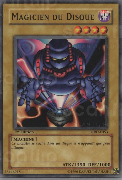 YGO [FR] MRD-F053 MAGICIEN DU DISQUE (COMMUNE)