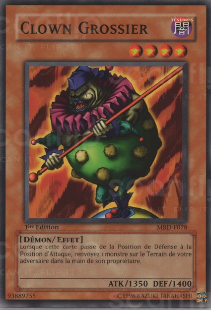 YGO [FR] MRD-F078 (ED1) CLOWN GROSSIER (COMMUNE)