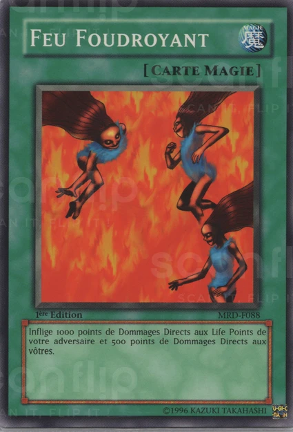YGO [FR] MRD-F088 (ED1) FEU FOUDROYANT (COMMUNE)