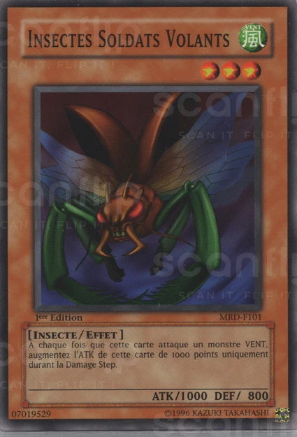 YGO [FR] MRD-F101 (ED1) INSECTES SOLDATS VOLANTS (COMMUNE)
