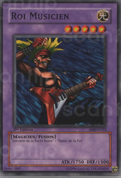 YGO [FR] MRD-F103 (ED1) ROI MUSICIEN (COMMUNE)