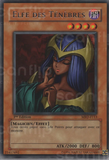 YGO [FR] MRD-F113 (ED1) ELFE DES TENEBRES (RARE)