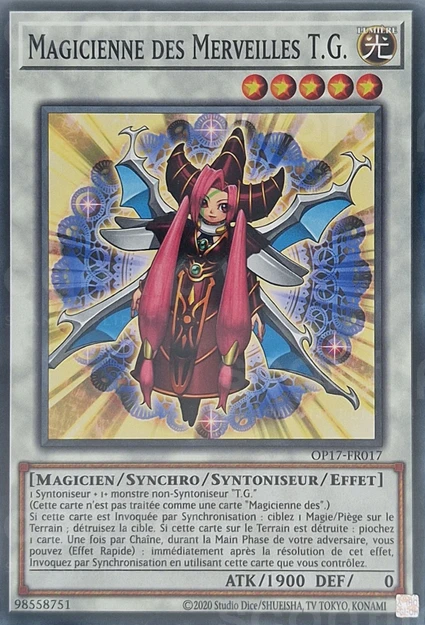 YGO [FR] OP17-FR017 MAGICIENNE DES MERVEILLES T.G. (COMMUNE)