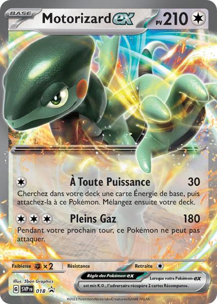 PROMO [FR] SVP018 MOTORIZARD EX