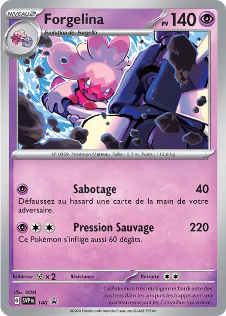 PROMO [FR] SVP140 FORGELINA