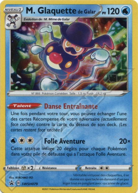 PROMO [FR] SWSH079 M. GLAQUETTE DE GALAR