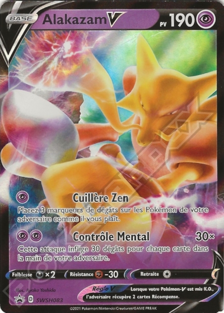 PROMO [FR] SWSH083 ALAKAZAM-V