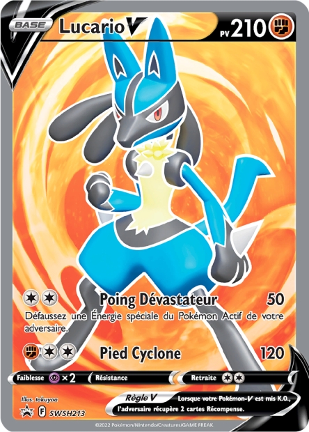 PROMO [FR] SWSH213 LUCARIO-V