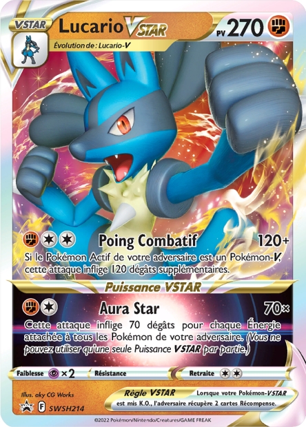 PROMO [FR] SWSH214 LUCARIO-VSTAR