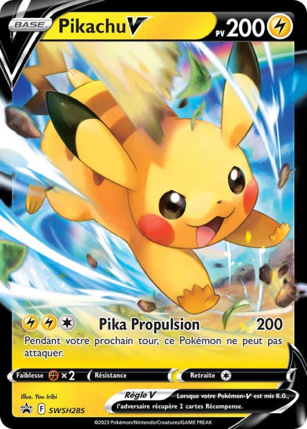 PROMO [FR] SWSH285 PIKACHU-V